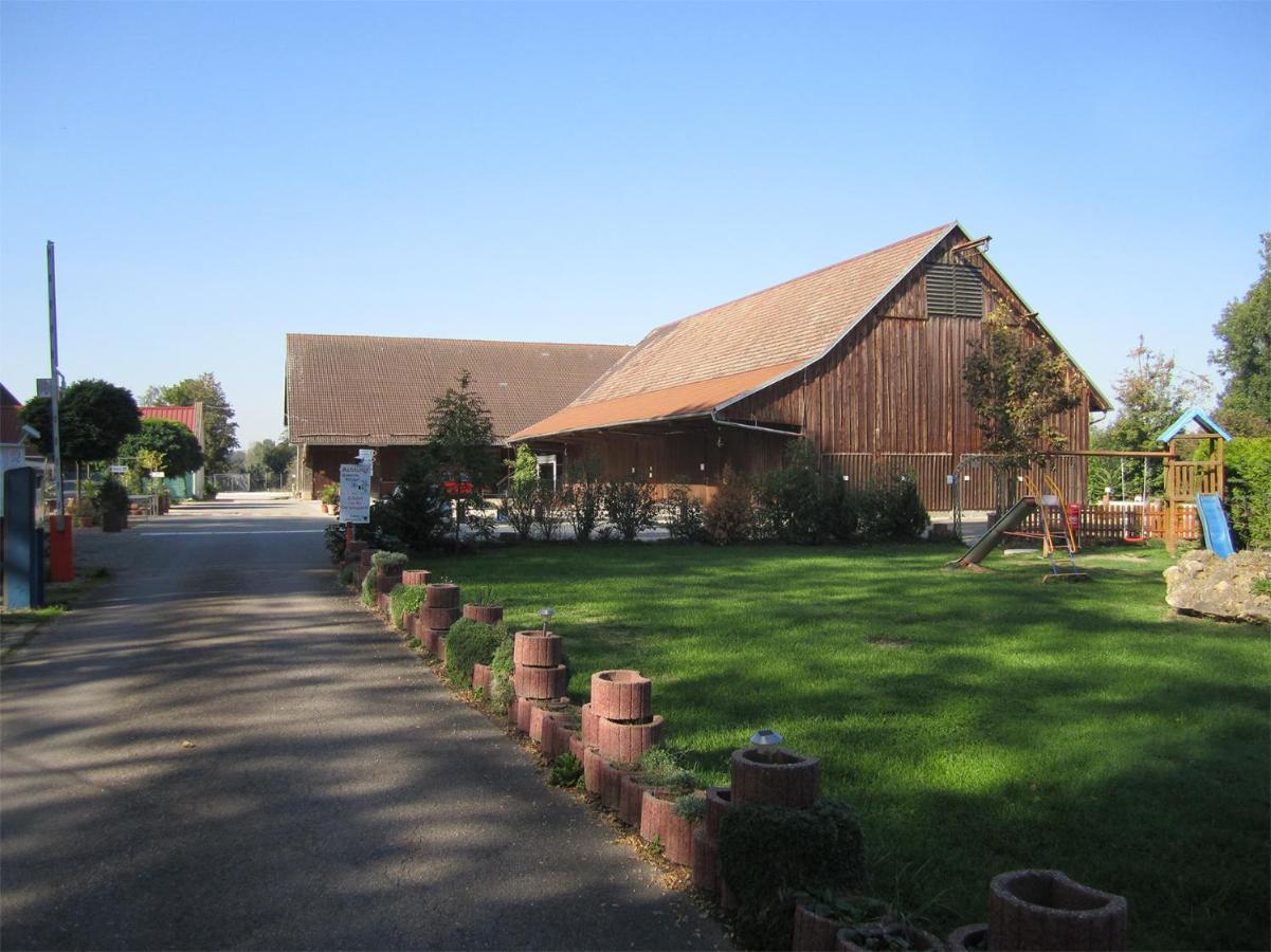Schlaffass-Camping Gutshof Donauried Guenzburg Luaran gambar